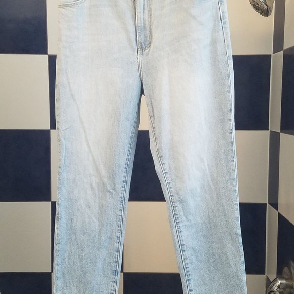 ROLLA'S High-Rise Duster Jeans in Old Stone (light wash) size 30 - Picture 6 of 6